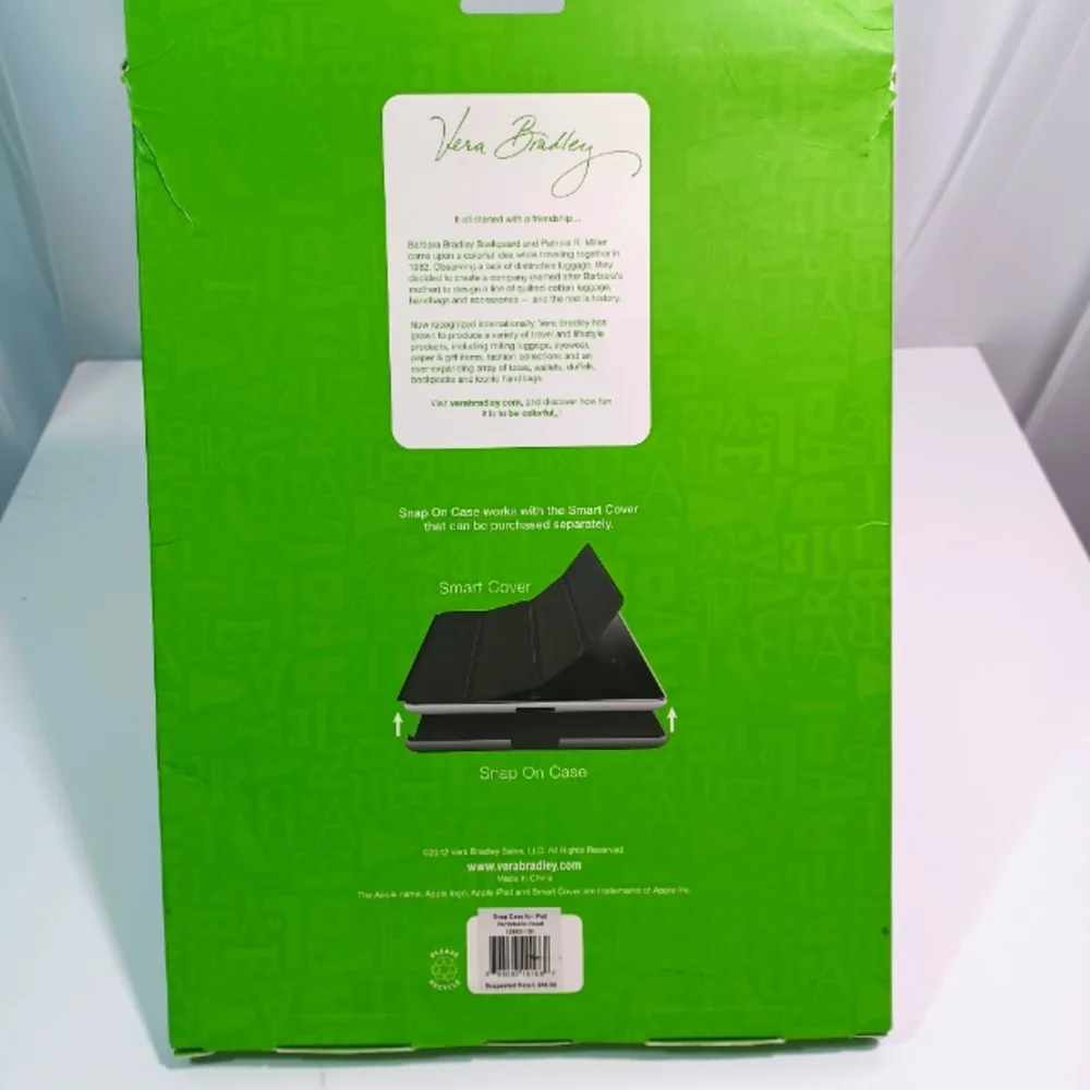 VERA BRADLEY Snap On Case for iPad